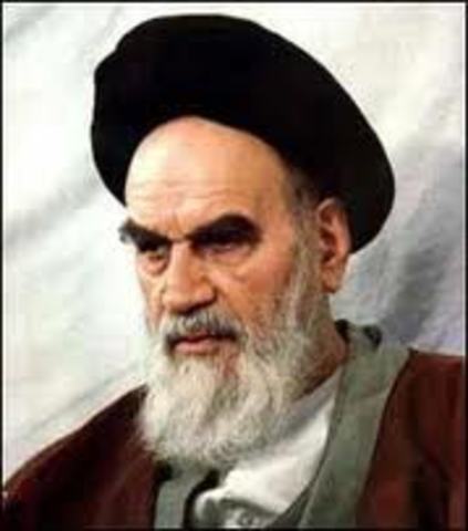 Khomeini announces he is against Shah's western bill