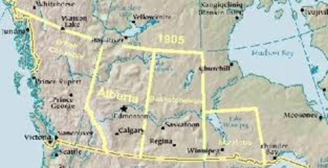 Creation of Two Provinces