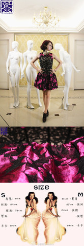 Li was busy with her fashion promotion