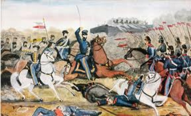 General Taylor marches troops across Rio Grande