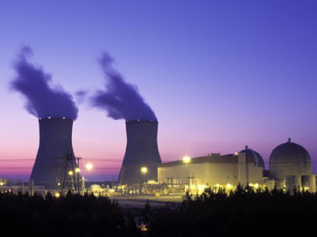First nuclear power plants built