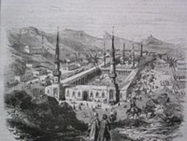 Building of Al-Masjid An-Nabawi