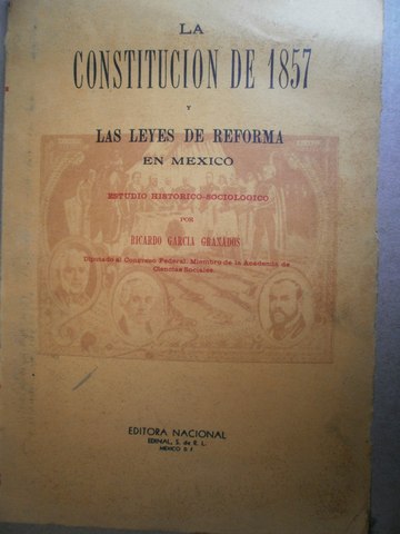 La constitución de 1857