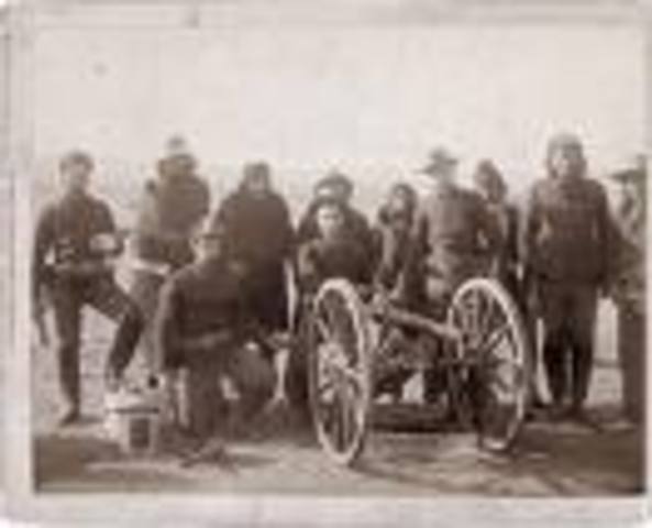 Battle at Wounde Knee