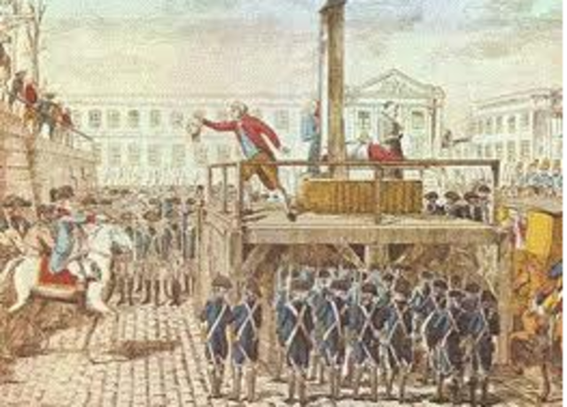 Execution of Luis XVI