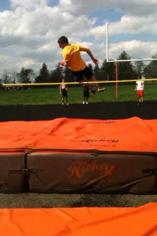 Hace dos años que corrí en la pista.