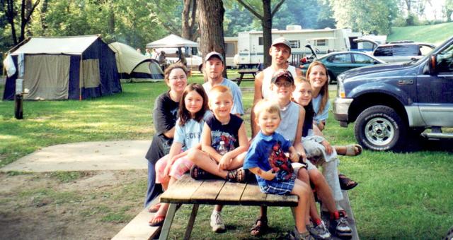 Hace nueve años acampo.