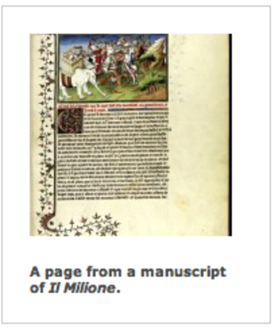 "Marco Polo is captured during a civil war between Venice and Genoa."