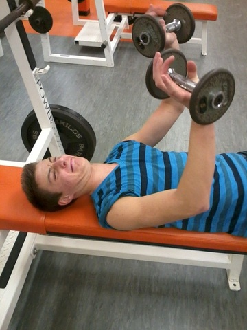 Hace dos años que levanté pesas.