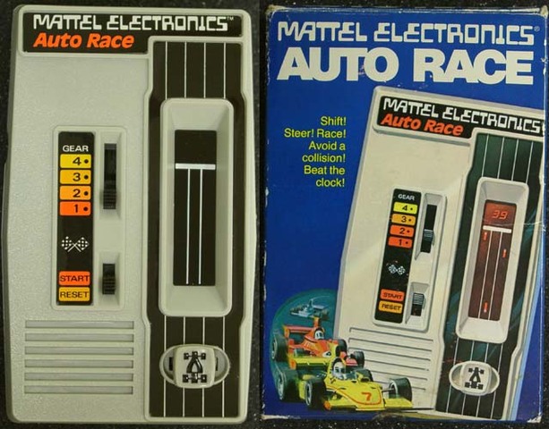 Mattel Auto Race - First Handheld Game