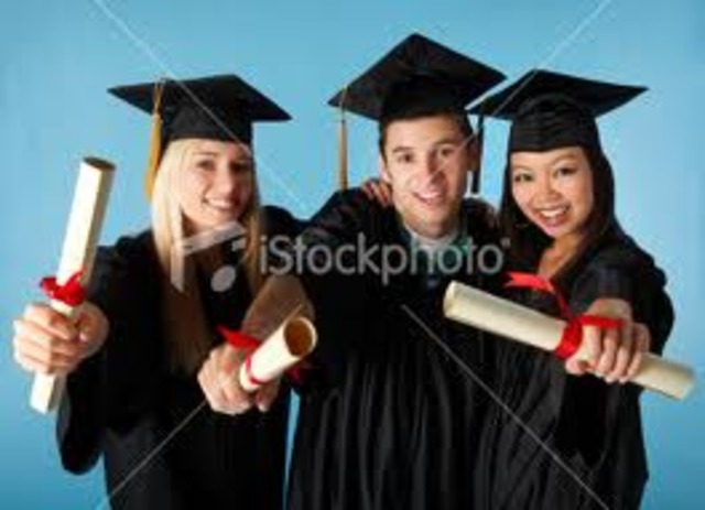 Me gradué de la escuela primaria