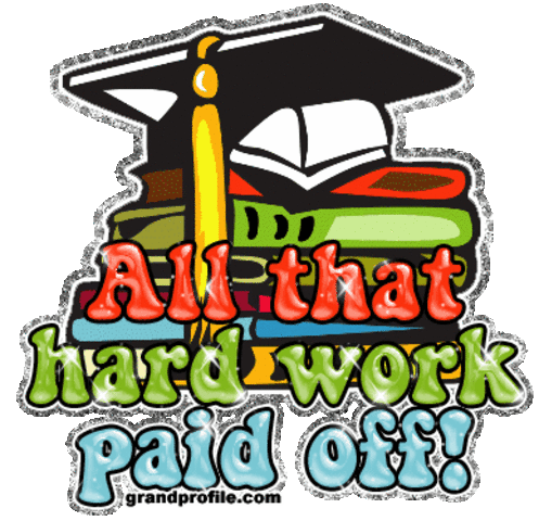 Start working hard for good grades.