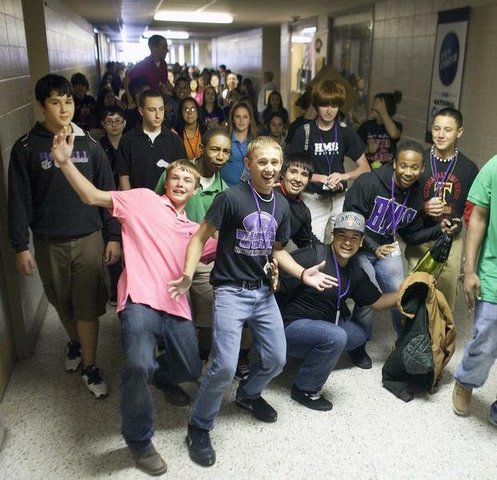 Not to be scared in high school