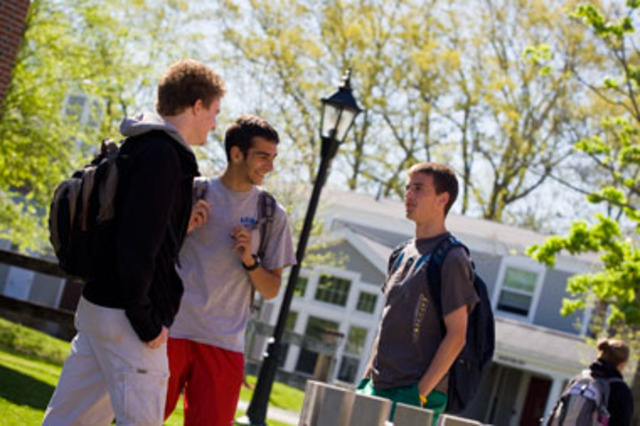 Live on the college campus