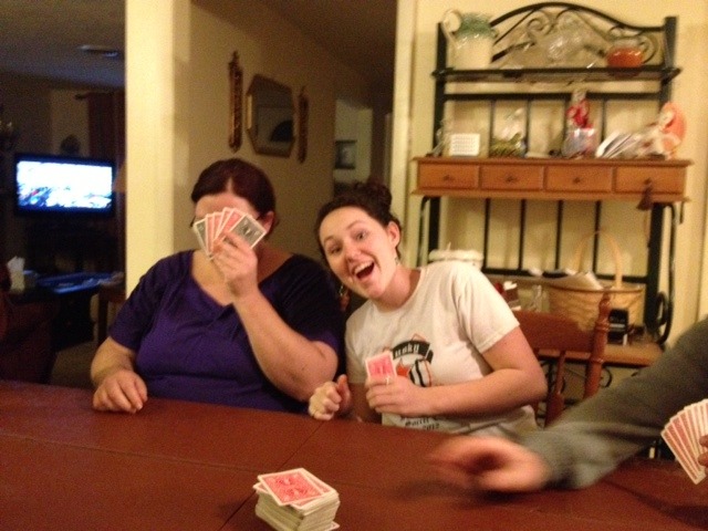 Hace doce anos jugo tarjetas.