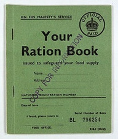 Rationings of Butter, Sugar, and Bacon Begins in Britain