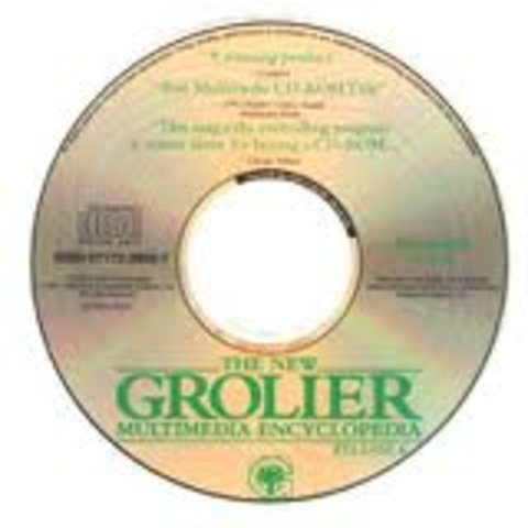 Grolier Encyclopedia CDRom