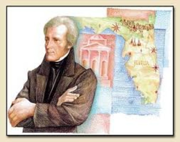 Andrew Jackson invades Spanish Florida