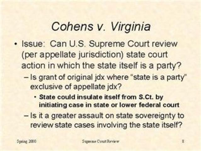 Cohens v. Virginia