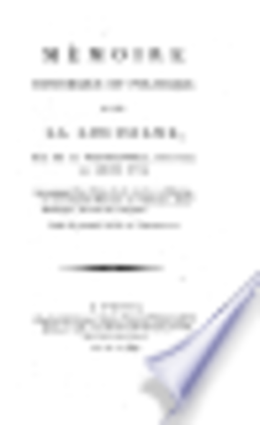 Mémoires historiques et politiques (publication)