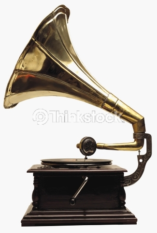 First gramophone records (vinyl)