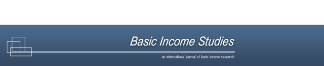 Basic Income Studies akademisches Studienzeitschrift