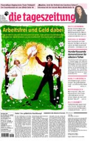 Titelblatt taz