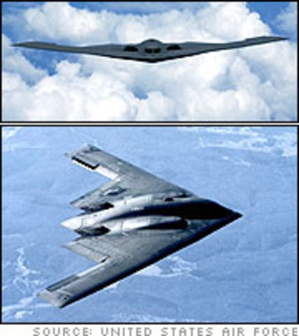 stealth bomber (Northop B-2)