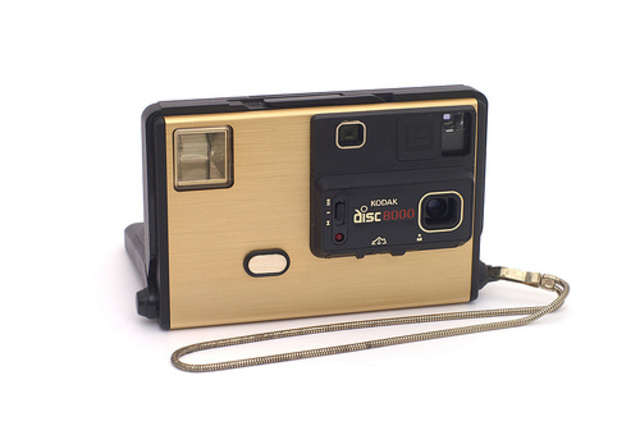 Kodak introduces the disc camera
