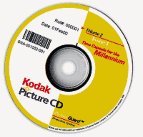 Kodak introduces photo C.D.