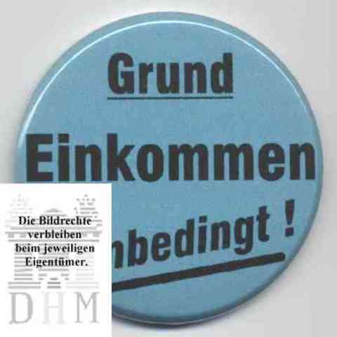 Das Deutsche Historische Museum sammelt  Grundeinkommensobjekte