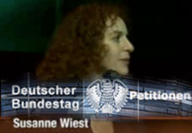 Die  bGE-Online-Petition von Susanne Wiest an den Deutschen Bundestag findet 52.000 Unterstützer