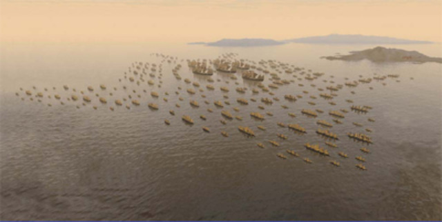 Zheng He captains his first voyage