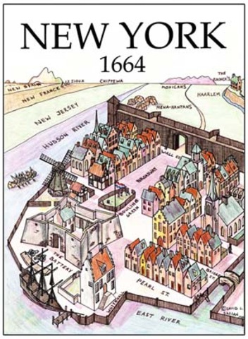 New Netherlands becomes New York