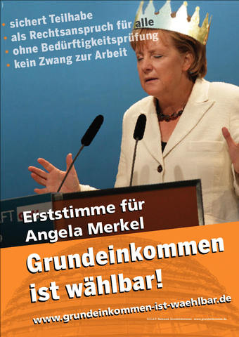 Erststimmen-Wahlergebnisse potentieller Grundeinkommensbefürworter bei der Bundestagswahl 2009