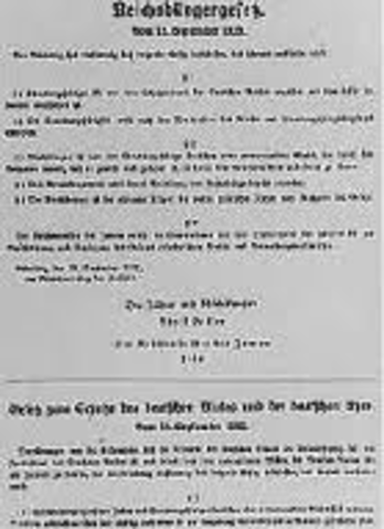 Nuremburg Laws