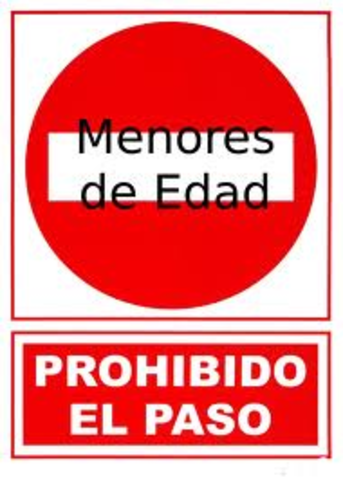 Se prohibe el trabajo a menores de edad en determinadas actividades peligrosas.