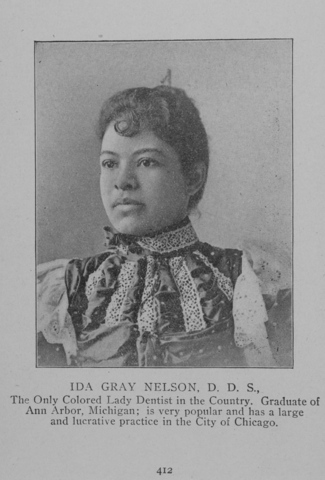Ida Gray Nelson, first African American woman dentist