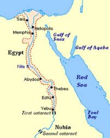2200 B.C- Old Kingdom ends.