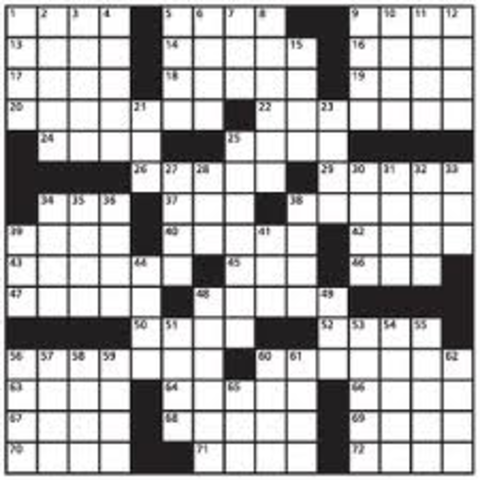 Crossword Puzzle