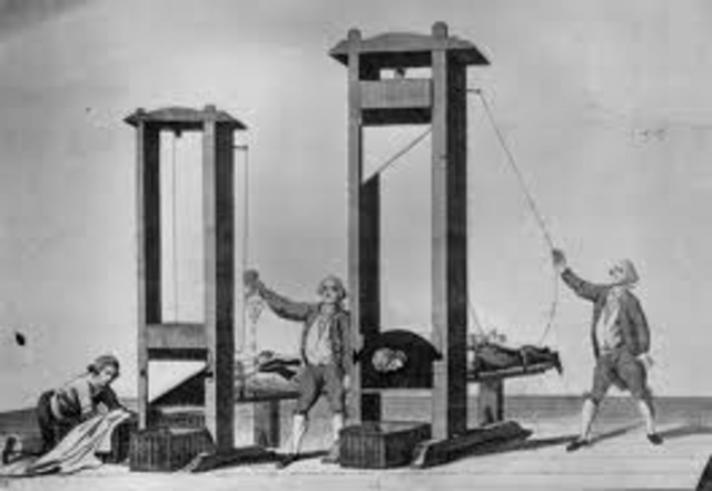 Guillotine is invented