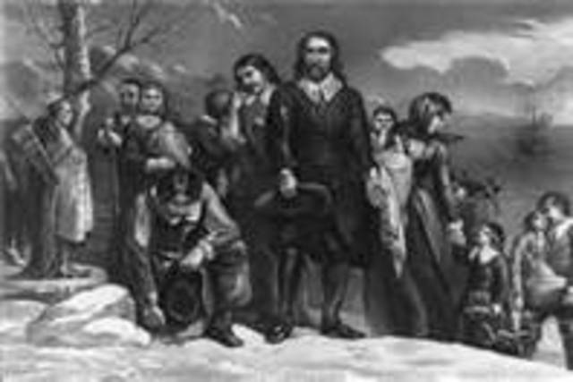 First Permanent English Settlement Settles at Plymouth, MA
