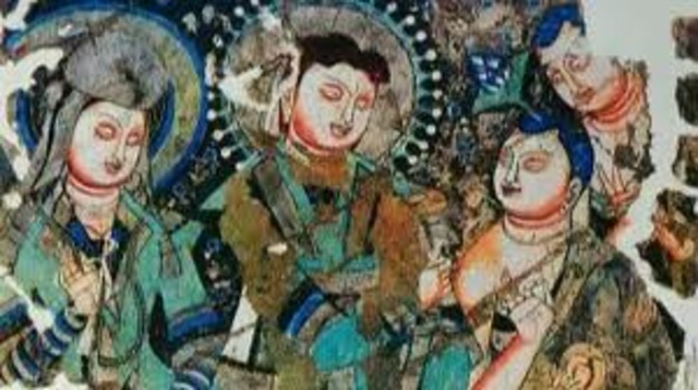 Entered Buddhism with his brother