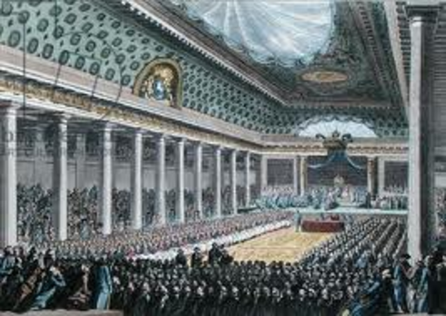 Opening of the État-général at Versailles.