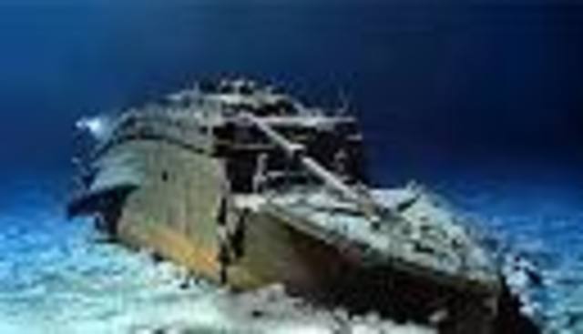 The ship wreckage found