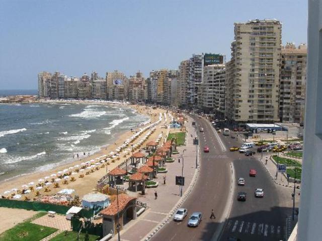 Reaching the city of Alexandria