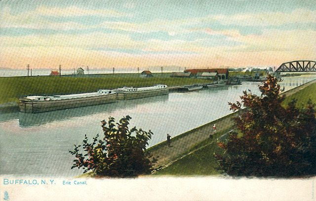 The Lake Erie Canal Opens
