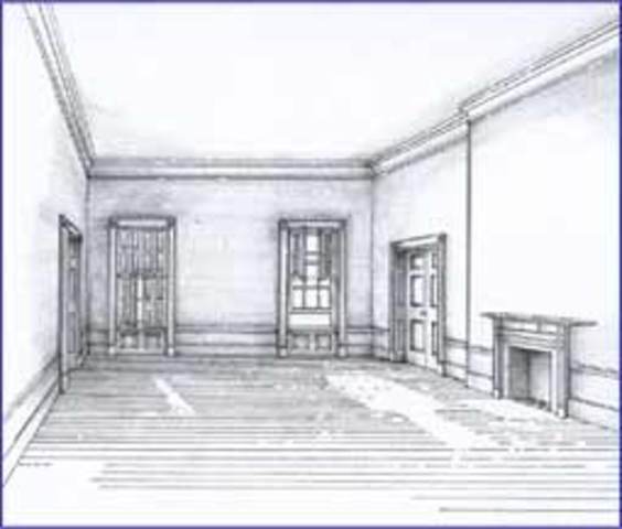 John Adams moves into the incomplete House