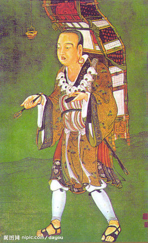 Xuanzang Arrives at Nalanda Monastery