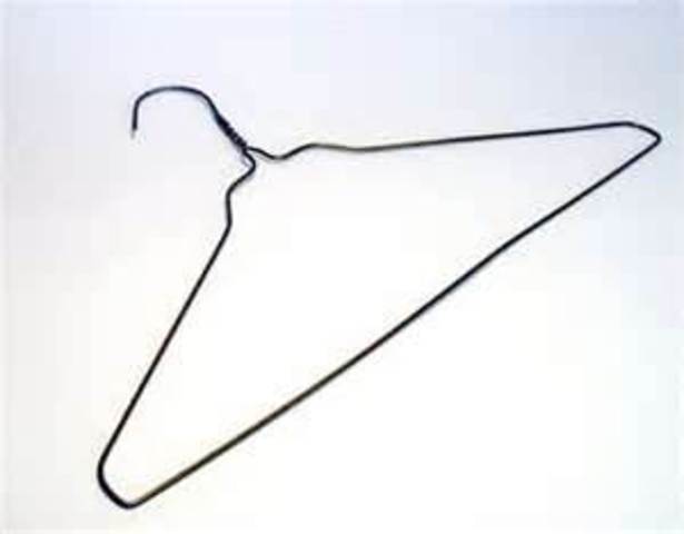 when the wire hanger was invented